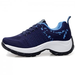 Women's Sneaker Durable Woven Material - Deep Blue Eu 38