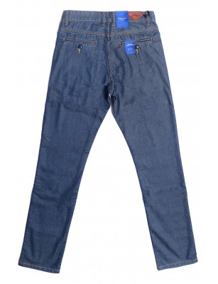 A LA MASTER Male Slim Jeans Pants - Blue 34