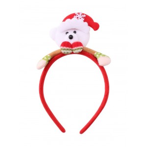 Christmas Elk Santa Claus Snowman Hairband - Multi-f