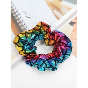 4 PCS Colorful Scale Print Hairbands - Multi-a
