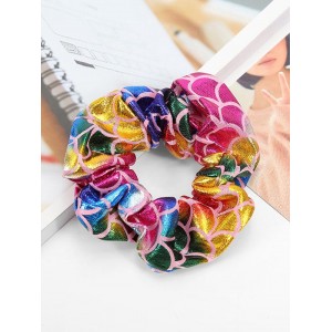 4 PCS Colorful Scale Print Hairbands - Multi-a