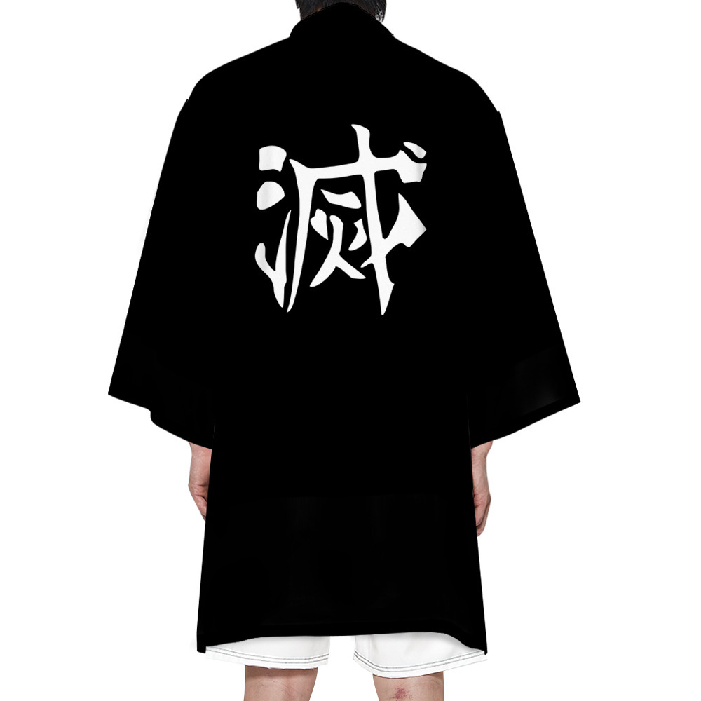 22 Styles Demon Slayer Kimetsu No Yaiba Kamado Nezuko Long Size T Shirt Anime Kimono Haori Yukata Cosplay